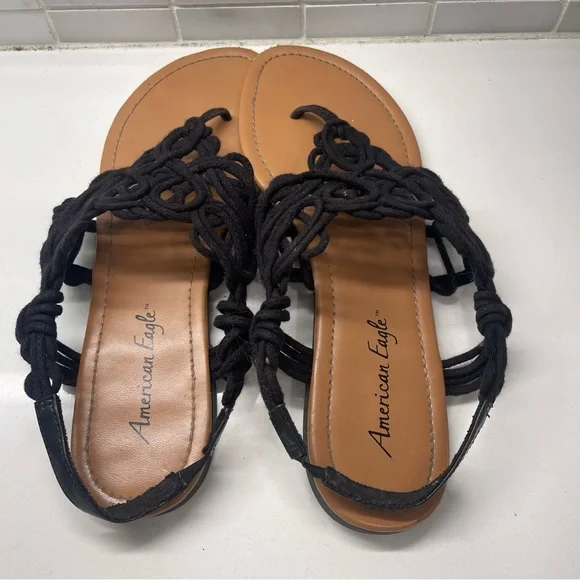 American Eagle Black Sandals - Picture 4 of 4
